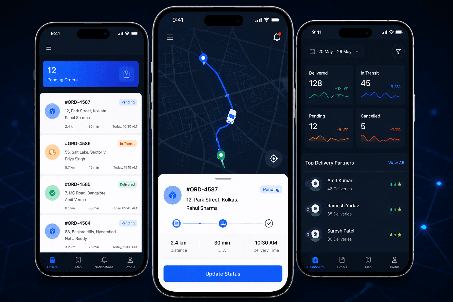 Delivery Management App