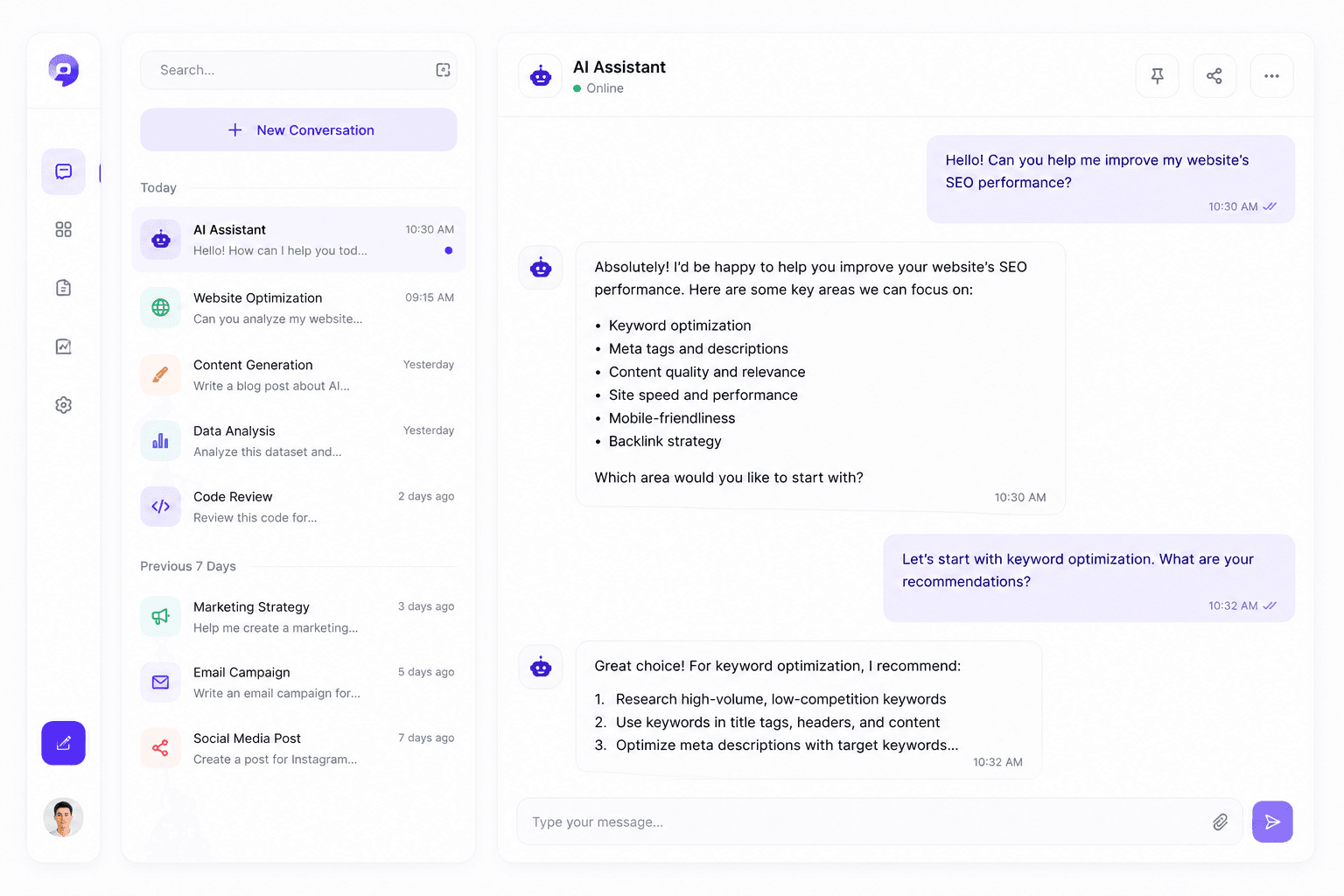AI Chat Assistant