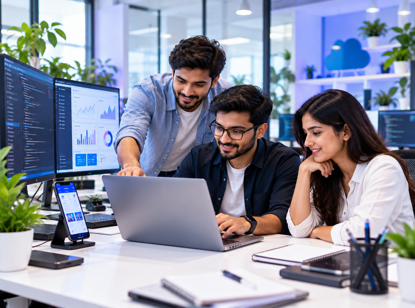JhaTech Solution software development team